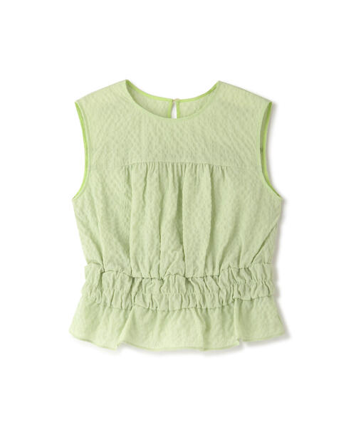 「JILL STUART」 7分袖ブラウス SMALL グリーン レディース JILL by STUART 「JILL STUART」 7分袖ブラウス SMALL グリーン