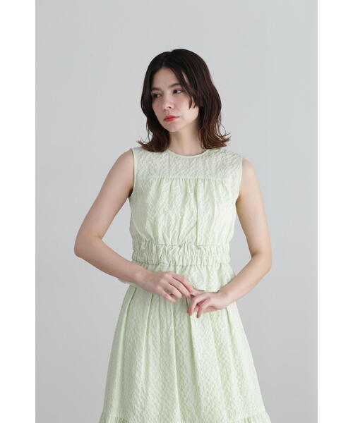 JILL STUART ブラウス シャツ ドビーサッカーシャーリング