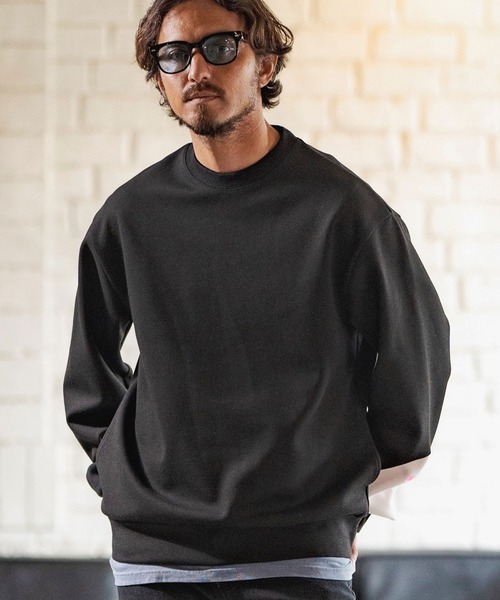 felkod トレーナー スウェット msw1504-Switching Accents Cardboard