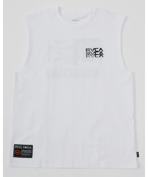 RVCA ルーカ スカル柄 クール デザイン タンクトップ ブラック 黒 L RVCA タンクトップ メンズ 「AZUL」 BLACK BOX TANK 「2024年夏