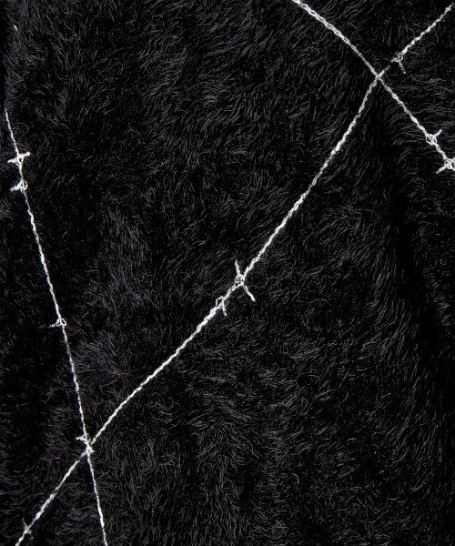 ニット セーター For ”A” barbed wire shaggy knit レディース