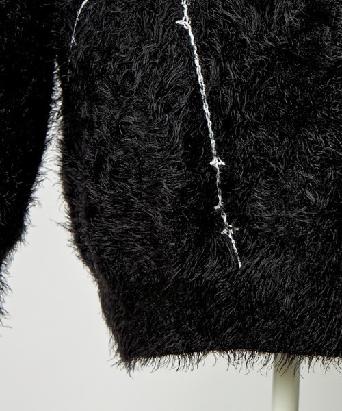 ニット セーター For ”A” barbed wire shaggy knit レディース