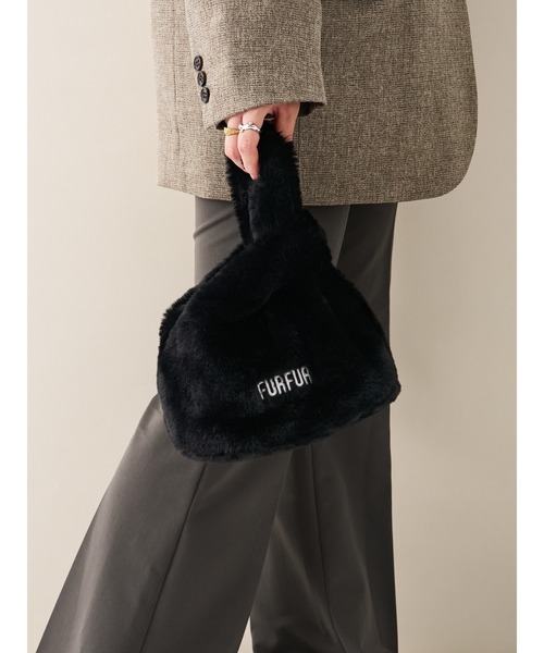 FURFUR（ファーファー） ハンドバッグ 「ZOZO限定カラー」エコファー
