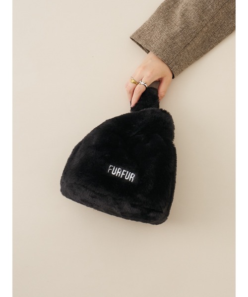 thehighlights salon限定　ECOファーバッグ　新品未使用 thehighlights SALON エコファーバッグ ザハイライツ 【公式通販】