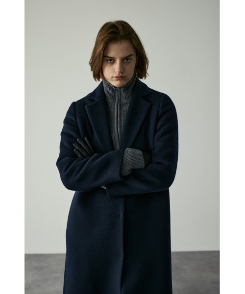 RIM.ARK コート チェスターコート Arrange knit set tailored CT