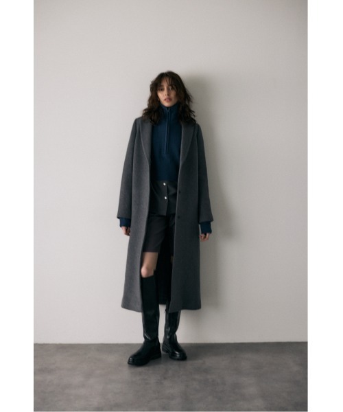 RIM.ARK コート チェスターコート Arrange knit set tailored CT