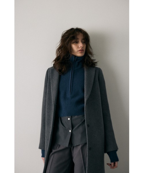 RIM.ARK コート チェスターコート Arrange knit set tailored CT