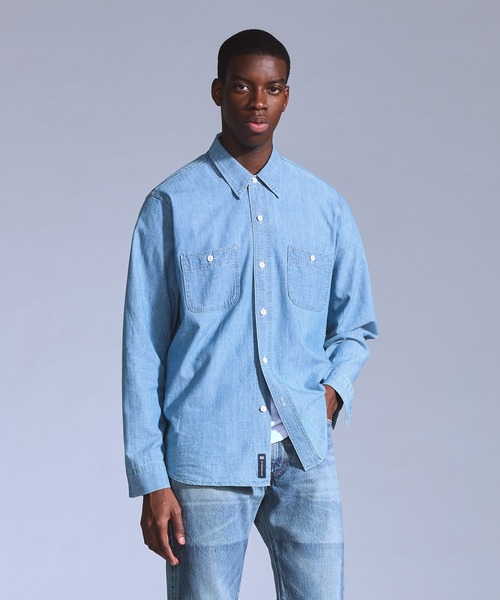 Levi's 80s 135周年 デニムシャツ ウエスタン シャンブレー ワーク