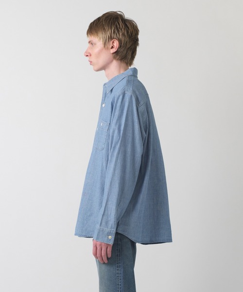 Levi's（リーバイス） シャツ BLUETAB(TM) シャンブレーワークシャツ