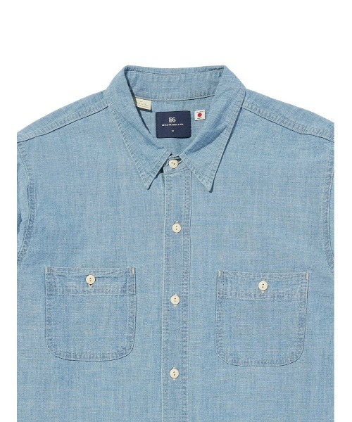 Levi's（リーバイス） シャツ BLUETAB(TM) シャンブレーワークシャツ