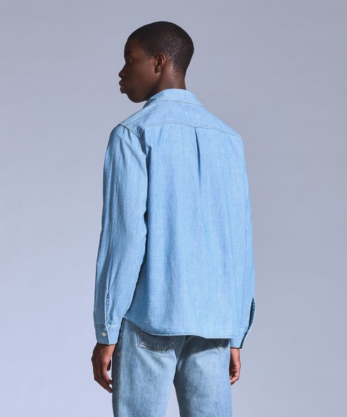 Levi's（リーバイス） シャツ BLUETAB(TM) シャンブレーワークシャツ