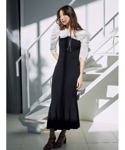 SNIDEL 「SNIDEL」 ヒールサンダル LARGE ブラック レディース