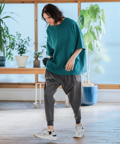 CAMBIO パンツ mp13112-Slacks Fabric Jogger Pants ジョガー
