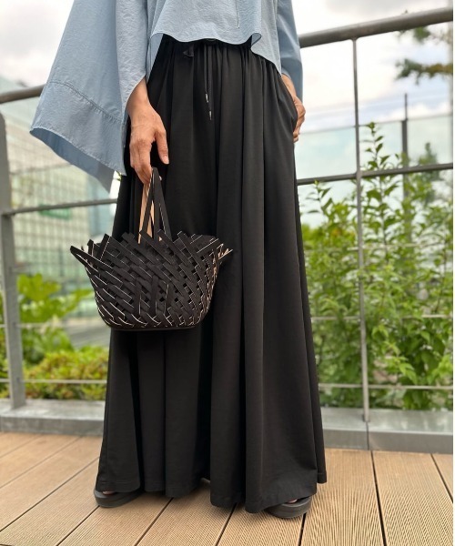 LE PHILルフィル コンパクトギャザーワイドパンツ コンパクトギャザーワイドパンツ | LE PHIL（ル フィル