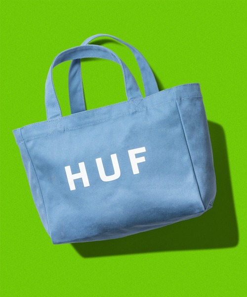 実用的！【HUF】ハフ HUF OG LOGO TOTE BAG S AC80396SP25_GREIGE_d01_1200x12