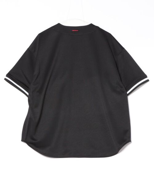 FUBU Baseball shirt ベースボールシャツ 　ブラック　XXL FUBU Baseball shirt ベースボールシャツ ブラック XXL ベースボール