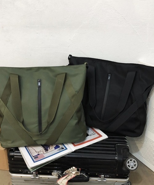 link lot トートバッグ 大きめ 「大容量」2WAYビッグショルダートート
