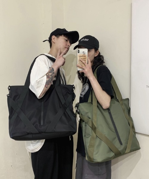 link lot トートバッグ 「大容量」2WAYビッグショルダートートバッグ