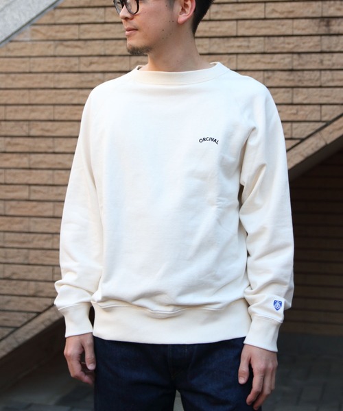 オーシバル　トレーナー ◇ORCIVAL（オーシバル）ボートネックスウェット（スウェット