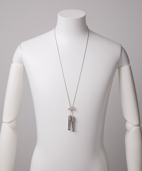 grancy ステレオプラグデザインループタイ GRANCY ネックレス 「GRANCY」Stereo Plug Design Loop Tie
