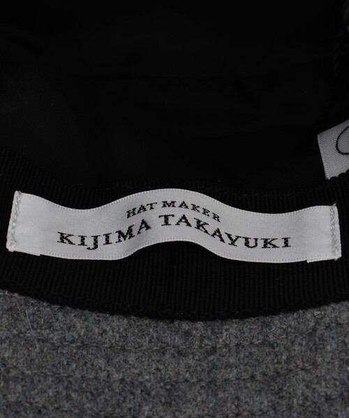 「KIJIMA TAKAYUKI」 ハット 2 ブラック メンズ_画像5