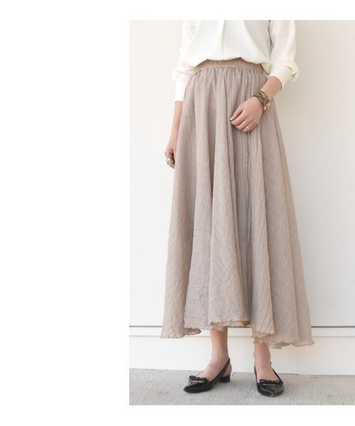 スカート シアーフレアロングスカート : ZOZOTOWN Yahoo!店 - 通販