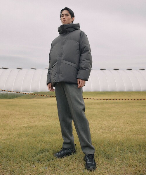 「+phenix」 ダウンジャケット「FREAK’S STOREコラボ」 MEDIUM ブラック メンズ_画像2