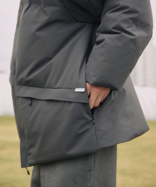 「+phenix」 ダウンジャケット「FREAK’S STOREコラボ」 MEDIUM ブラック メンズ_画像4