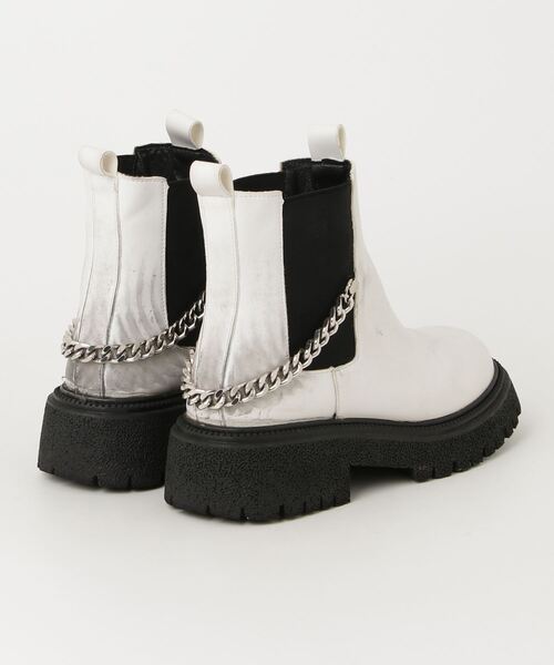 「SVEC」 ブーツ 37 ホワイト レディース_画像2