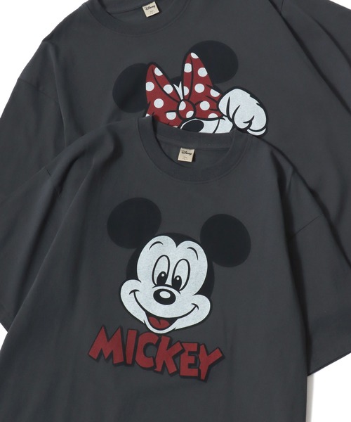 Disney（ディズニー） tシャツ 半袖 別注 ミッキーマウス・ミニー