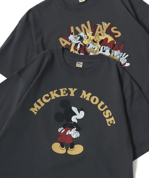 Disney（ディズニー） tシャツ 半袖 別注 ミッキーマウス・ミニー