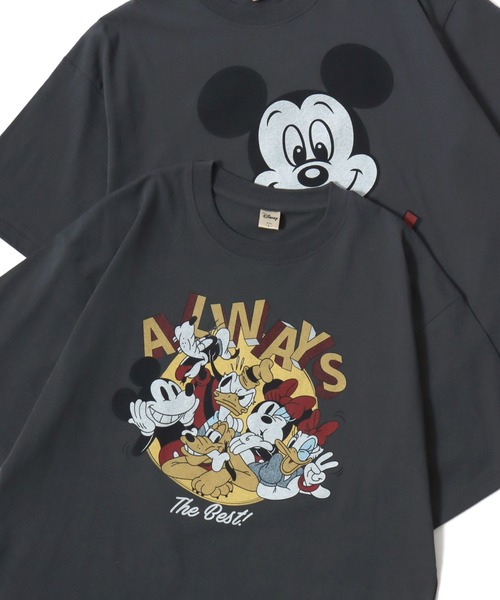 Disney（ディズニー） tシャツ 半袖 別注 ミッキーマウス・ミニー