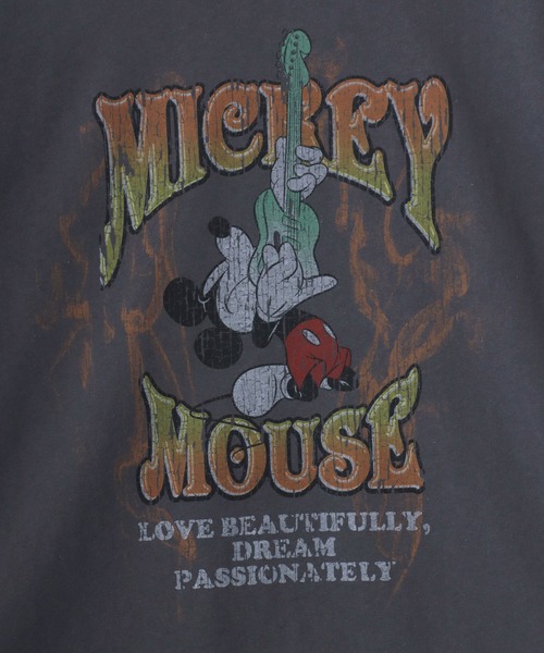 Disney（ディズニー） tシャツ ミッキーマウス オーバーサイズ