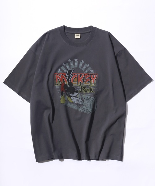 Disney tシャツ Disney/ディズニー ミッキーマウス オーバー