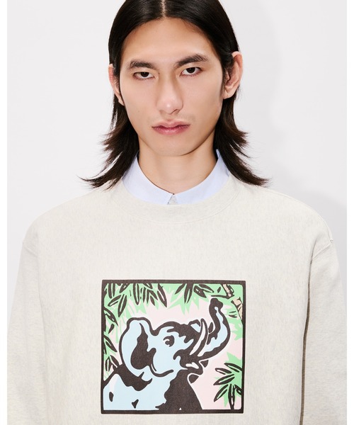 KENZO トレーナー KENZO - 美品 ケンゾー KENZO スウェット トレーナー トラ柄