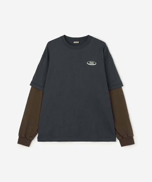 SEDAN ALL-PURPOSE tシャツ | Oval Logo Layered L/S Tee MEN