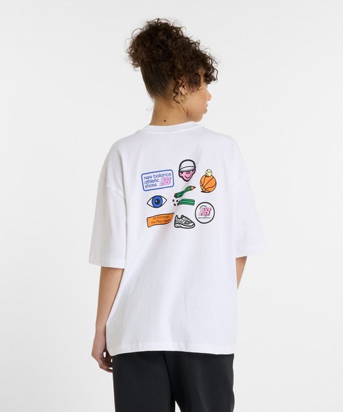 人気★New Balance レディース スリム リンガーTシャツ 4色 alpen-group_9460641025
