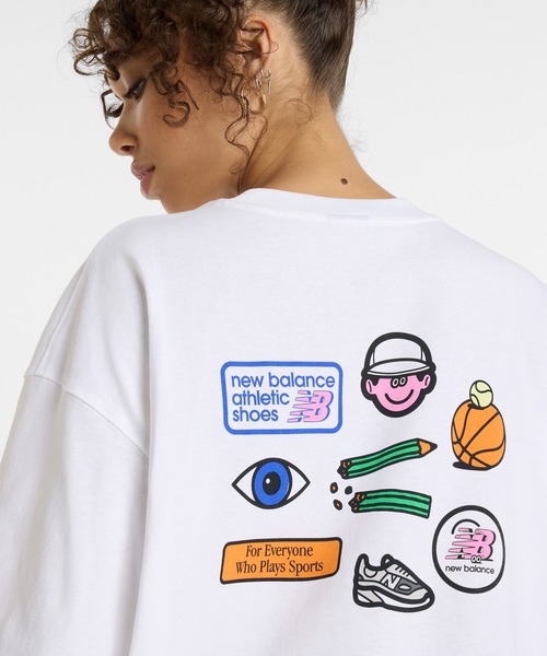 New Balance tシャツ スペシャルエディション プリントショート