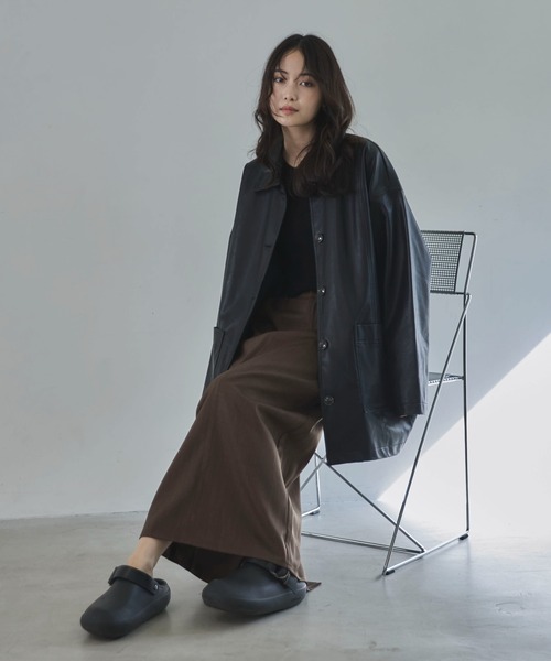 feepur（フェピュール） スカート 「セットアップ可」スラックスナロー