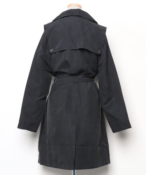 「RAY CASSIN」 コート FREE ブラック レディース_画像2