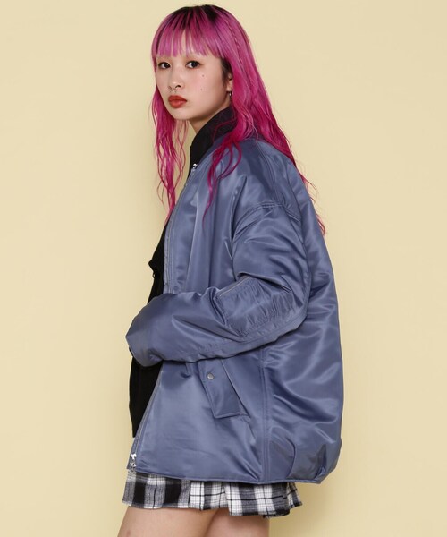 「NORA」 ブルゾン F グレー レディース_画像8