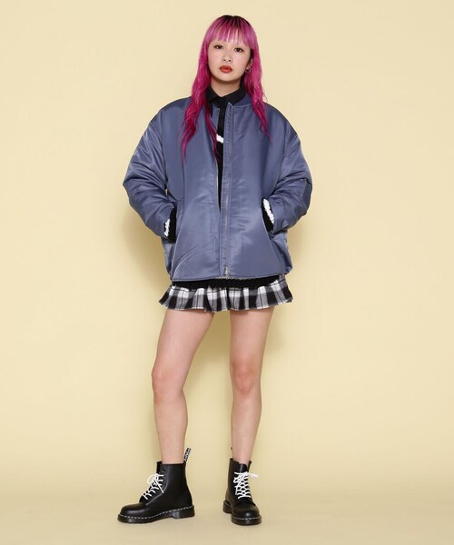 「NORA」 ブルゾン F グレー レディース_画像9