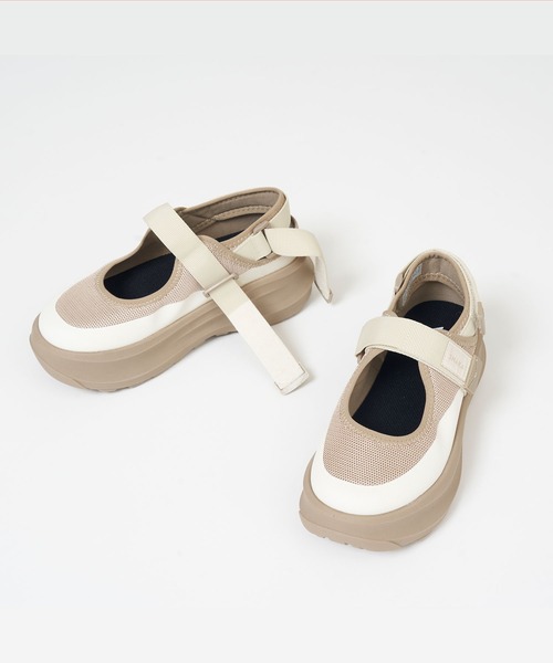 厚底メリージェーンサンダルカジュアル春夏履きやすい SHAKA サンダル 厚底 スニサン MARYJANE TRAIL CHUNKY GES