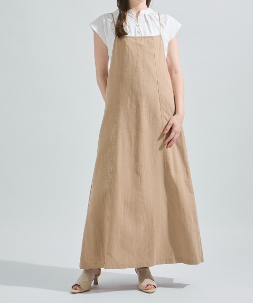 ketty（ケティ） ワンピース ウォッシュリネンキャミワンピース「洗濯 