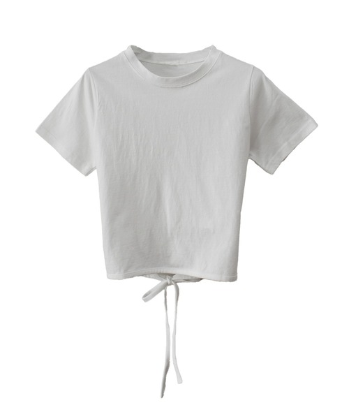 Reurie'（レウリィ） tシャツ 半袖 「ZOZO限定」サイドリボンT／side
