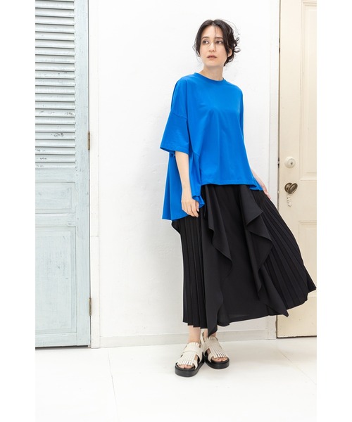 OSMOSIS☆プリーツ切替ティアードスカート OSMOSIS｜プリーツ切替ティアードスカート | Rakuten Fashion