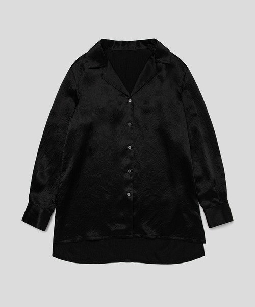 「ENOF」 長袖シャツ FREE ブラック レディース ENOF 「ENOF」 長袖シャツ L ブラック レディース : ZOZOTOWN