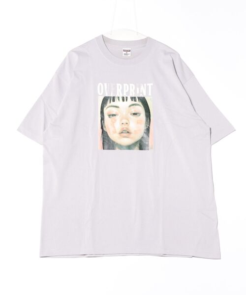 over print（オーバープリント） tシャツ overprint/オーバープリント
