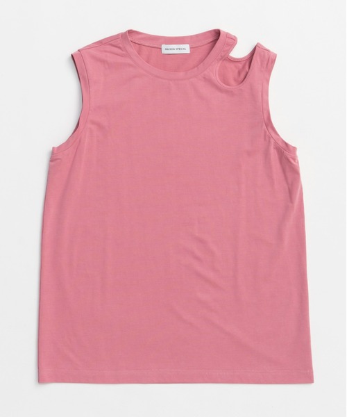 MAISON SPECIAL tシャツ Ribbon Bare Sleeveless TEE/リボンベア
