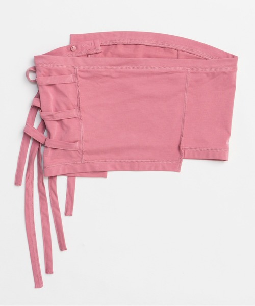 tシャツ Ribbon Bare Sleeveless TEE/リボンベアノースリーブTEE「MAISON SPECIAL/メゾンスペシャル」セット Ribbon Bare Sleeveless TEE/リボンベアノースリーブTEE【MAISON